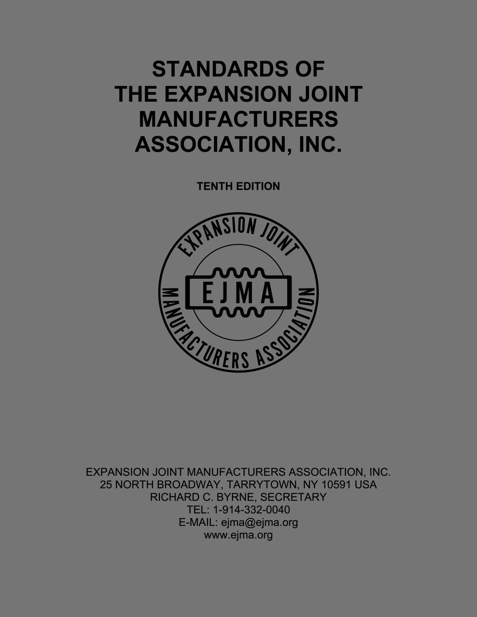 Standards of the Expansion Joint Manufacturers Association, Tenth